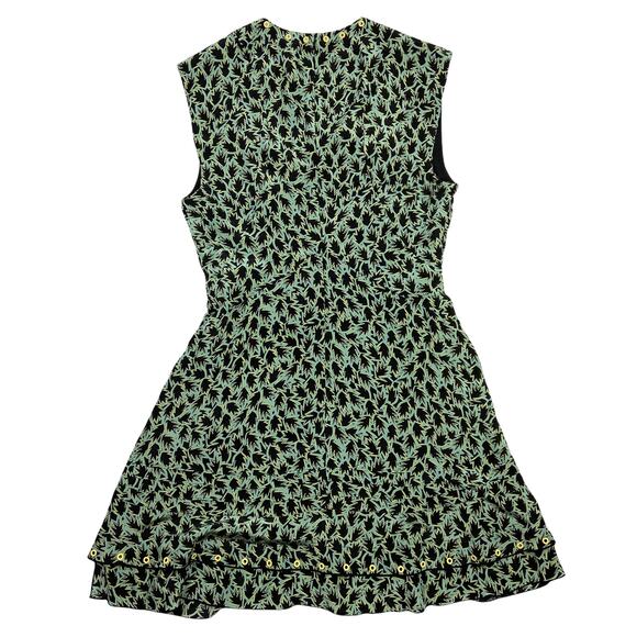 Derek Lamb 10 Crosby Green Black Dress size 6 - Picture 3 of 11